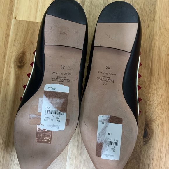 SOLD - PATENT ROCKSTUD BALLET FLAT - Picture 4 of 7